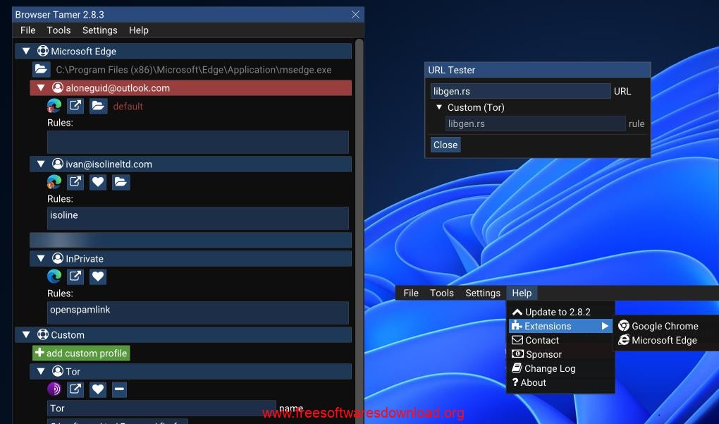 Browser Tamer v2.8.7