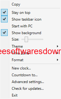 DesktopClock v3.0.0 A digital clock for computer desktop