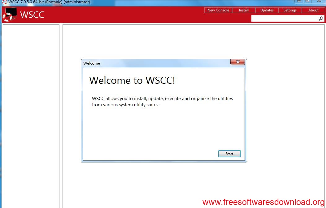 WSCC - Windows System Control Center v7.0.5.0 free download