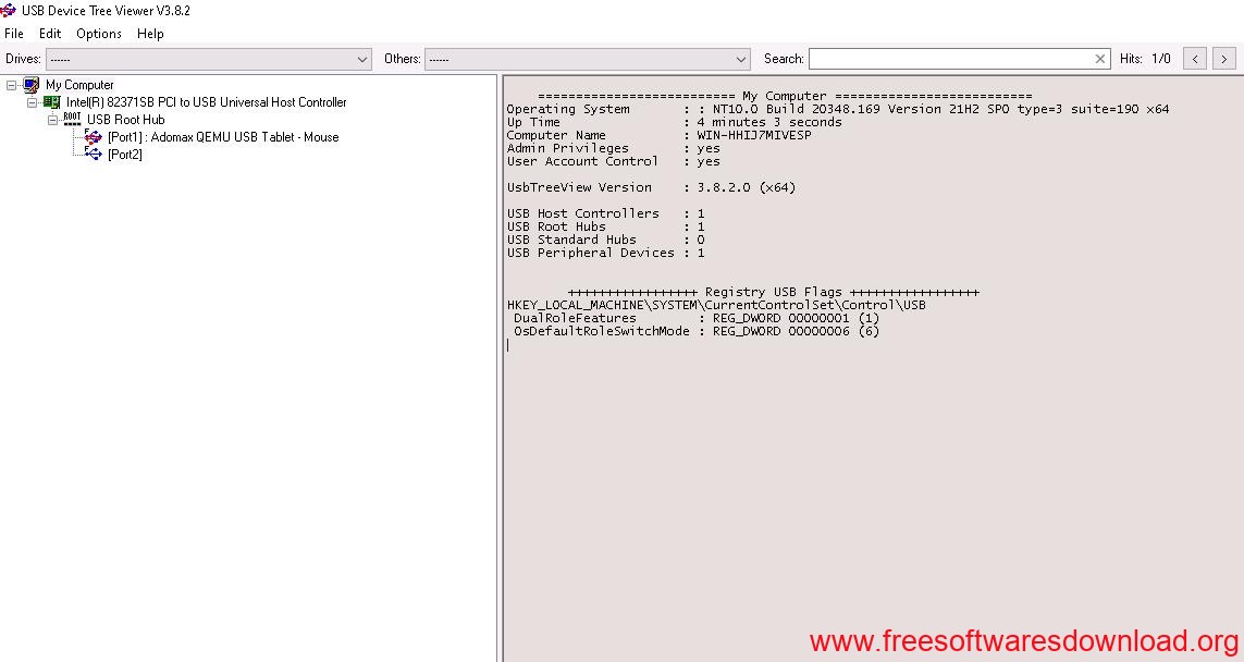 USB Device Tree Viewer v3.8.2 free download
