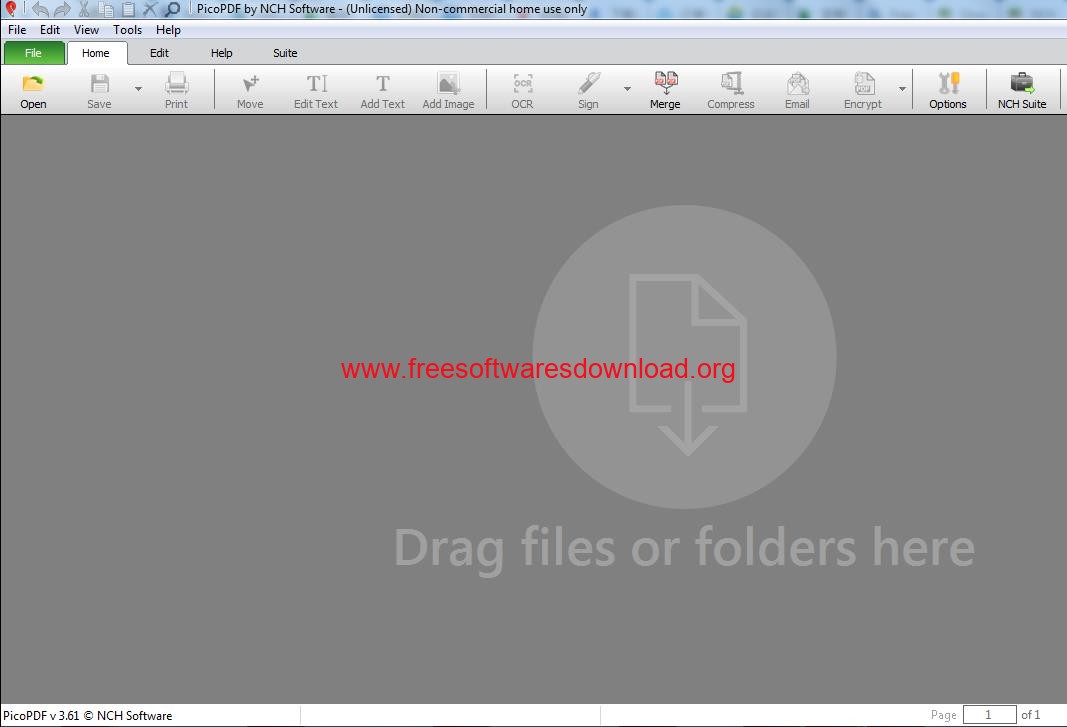 PicoPDF PDF Editor v3.61 free download