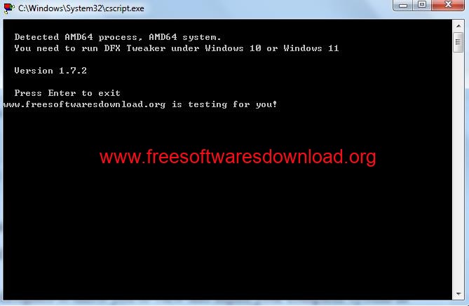 You cannot run this tool on Windows 7.