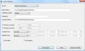 MobileFileSearch v1.44 Search files inside a mobile device