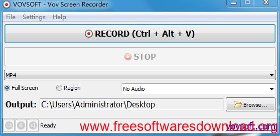 VOVSOFT Screen Recorder v3.9 free download