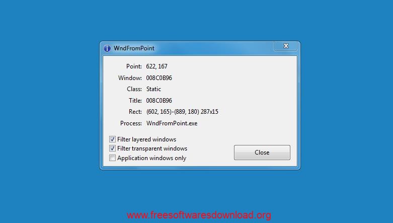 WndFromPoint v2.0